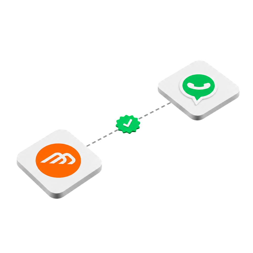 Delivery Direto conectado oficialmente ao WhatsApp